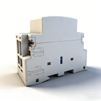 Contacteur modulaire 2 pôles 1NO1NC rail din contatcor électrique bobine 220V 230V AC