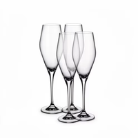 Flûtes en cristal sans plomb réutilisables personnalisées Hxglass pour mariages - Design élégant et écologique, qualité supérieure, fabrication américaine