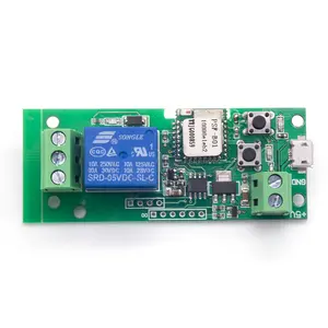 DC5-32V DIY Wifi akıllı anahtar röle modülü Inching kendinden kilitleme Amazon Alexa Google ev için eWeLink APP