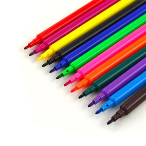 ปากกาสีน้ำแบบระบายอากาศ ราคาถูกสุด 12 สี ปากกาหัวแหลมแบบล้างออกได้ <span class=keywords><strong>สำหรับ</strong></span>เด็กวาดรูป - Product Image 3