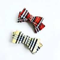 Épingle à cheveux en acétate à motif damier style universitaire Fanxing personnalisée pour femmes, idéale pour les fêtes et l'usage quotidien, accessoires capillaires de haute qualité en gros