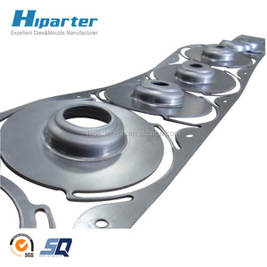 Piezas de troquel de dibujo profundo progresivo de alta calidad, molde de estampado de acero metálico, herramienta de punzonado, patrón de formación de matriz de prensado - Product Image 2