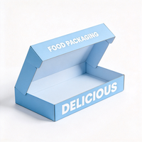 Boîte à donuts personnalisée imprimée numériquement, verte, production en 72h, emballage alimentaire recyclable de qualité alimentaire