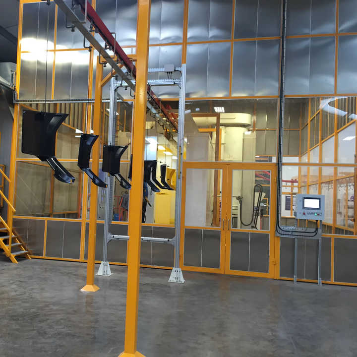 Automatic Metal Powder Coating Production Line Curing Oven Drying Oven ...