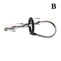 Sondes urétrales Dilatateurs urétraux Sondes en acier inoxydable Plugs pénien Sondes de dilatation pour hommes Jouets sexuels masculins Sondes de chasteté masculine Sondes CBT