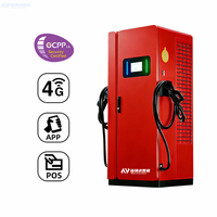 Nueva Estación de Carga Rápida para Vehículos Eléctricos de 60kW 120kW 180kW DC con Doble Conector CCS1, Estación de Carga EVSE Comercial de Alta Potencia con RFID