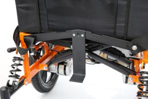 電動車椅子病院用電動車椅子軽量折りたたみ式移動式カーボンスチールフレーム - Product Image 6