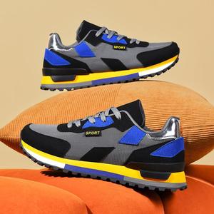 Chaussures de sport et décontractées pour hommes de haute qualité, respirantes, légères, à lacets, avec doublure en coton PU, vente directe d'usine - Product Image 5