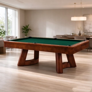 Mesa de <span class=keywords><strong>Billar</strong></span> Francesa Moderna y Duradera de 9 Pies, Estructura de Madera Sólida, Sistema Automático de Retorno de Bolas, Mesa de <span class=keywords><strong>Billar</strong></span> de 9 Bolas de Grado Torneo - Product Image 1