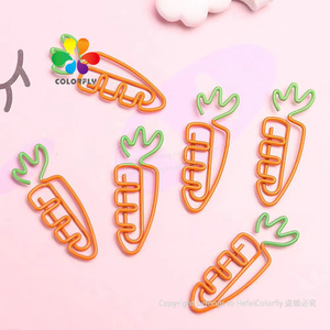 Động Vật Cà Rốt Kim Loại Độc Đáo Các Loại Khác Nhau Paperclip Hình Dạng Tùy Chỉnh Kẹp Giấy - Product Image 5