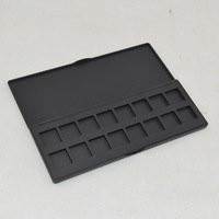 Palette de fards à paupières carrée jetable 16 couleurs, finition mate, rectangulaire, 16 nuances, en plastique écologique – Fournisseur chinois