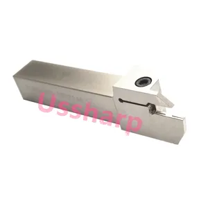 CNC Parting Off Tool Holder FGHH / Grooving Turning Holder With Insert MGMN