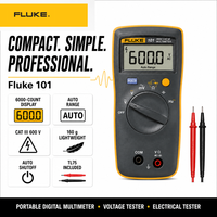   Multimètre numérique portable 101 CAT III 600V Protection IP40 Alimenté par batterie Garantie 1 an Testeur électrique