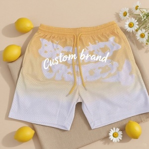 Fabricante Verificado de Shorts de Malla Personalizados para Hombre, Shorts de Malla de 5 Pulgadas con Bolsillos, Sublimación OEM, Shorts de Malla para Verano - Product Image 2