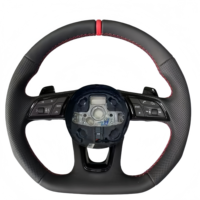 Volant sport en cuir pour Audi S3 8P S4 B8 S5 S6 S7 S8 A3 8V A3 8P A4 B8 A5 B8 A6 C7 A7 C7 A8 D4