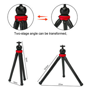 Tré<span class=keywords><strong>pied</strong></span> de pieuvre <span class=keywords><strong>Flexible</strong></span> Portable pour téléphone Portable support à un <span class=keywords><strong>pied</strong></span> Selfie bâton pour téléphone Dslr Mini caméra tré<span class=keywords><strong>pied</strong></span> - Product Image 5