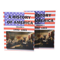 Impression personnalisée en gros Histoire offset Impression Livres anglais Boîte Magazine Catalogue Chine-Made Papier Durable Carton