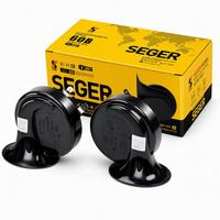 SEGER Grosir Klakson Siput Ultra Tipis 12V 24V untuk Mobil, Motor, Van Komersial, Truk