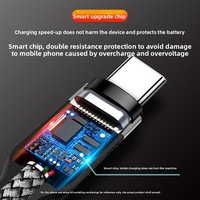 Kabel Data USB-A ke Type-C dengan Anyaman Tembaga Murni dan Pengisian Cepat serta Transfer Data untuk Perangkat Android OPPO OnePlus.