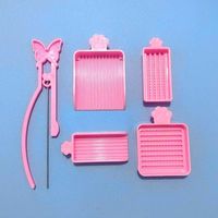 Songwoo DIY Outils pour perles à fusionner 3D de 2,6 mm : Support, plateau, spatule, stylo, cuillère et aiguille à perles, Rapide et Facile