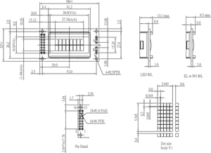 Wisetip Bon Prix Final Vc8X2A Caractère Lcd Panneau Affiche Module Solution Avec Contrôleur St7066 - Product Image 4