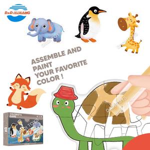 子供キッズ落書き描画指カラフルな絵画ミックスカラーペン科学教育玩具 - Product Image 3