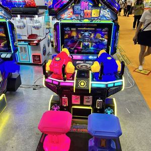 Large Children's Double Simulation Coin-operated Commercial <b>Crane</b> Machine Amusement Equipment New Model - Product Image 2