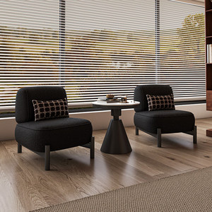 Fauteuils en velours rétro, style nordique, mobilier de luxe moderne, <span class=keywords><strong>fauteuil</strong></span> d'hôtel, de bureau, canapé d'appoint en métal pour la maison, chaises de salon - Product Image 6