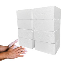 Craie de gymnastique blanche à paillettes très vendue IG Yt Tt 8 blocs par boîte Texture douce ASMR Facile à écraser Produit de divertissement sportif
