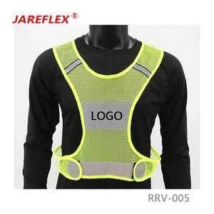 <span class=keywords><strong>Gilet</strong></span> réfléchissant de sécurité pour homme et <span class=keywords><strong>femme</strong></span>, équipement de course à pied, cyclisme, marche, haute visibilité, poche - Product Image 3