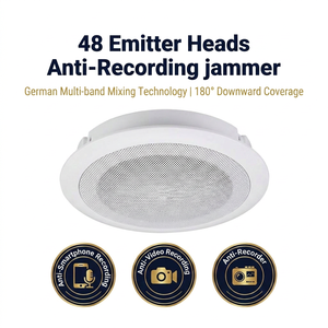 Anti-enregistreur, <span class=keywords><strong>brouilleur</strong></span>, monté au plafond, garde <span class=keywords><strong>de</strong></span> la confidentialité audio, 180 °    48 têtes émettrices - Product Image 1
