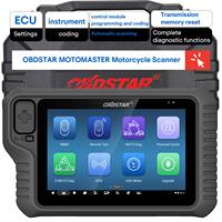 Escáner de Motocicletas OBDSTAR MOTOMASTER Compatible con MOTO Diag, Programador de IMMO y ECU, Medidor de ODO, Prueba Remota RFID con CAN FD DoIP Integrado