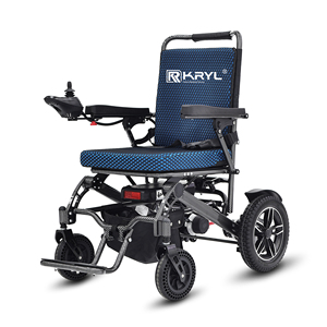 KRYL Meilleure vente Nouveau design de <span class=keywords><strong>fauteuil</strong></span> <span class=keywords><strong>roulant</strong></span> <span class=keywords><strong>électrique</strong></span> pour les personnes handicapées alimenté par une batterie au lithium Meilleures caractéristiques de sa catégorie - Product Image 1