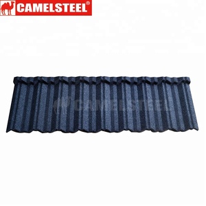 Màu xanh lá cây đá tráng tấm lợp không phai vật liệu tự nhiên dễ dàng sửa chữa lợp ngói - Product Image 6