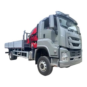 Grue à flèche articulée ISUZU GIGA FTR de 8 et 12 tonnes, montée sur camion, grue pliante, en vente - Meilleures ventes - Product Image 1