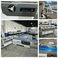 Scie à panneaux horizontale CNC automatique MJ6132 avec table coulissante et moteur pour contreplaqué et panneaux MDF 380V