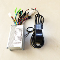 Contrôleur BLDC 24-48V 350W avec frein électronique linéaire, fonction d'apprentissage automatique et de marche arrière, pièces de mise à niveau pour trottinette électrique