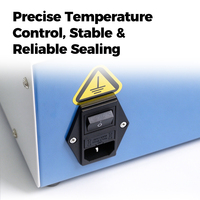 Machine de scellage de sachets stériles médicaux entièrement automatique, thermoscelleuse pour la stérilisation en clinique dentaire, sachets en rouleau