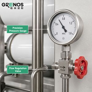 Système de purification d'eau à prix d'usine 50 75 100 GPD avec filtre à osmose inverse et stockage pour une eau potable propre - Product Image 2