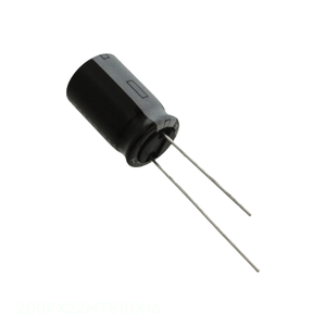 Authorized Distributor 22 uF CAP ALUM 22UF 20% 200V RADIAL TH Through Hole 200PX22MT810X16 Capacitor - Product Image 1