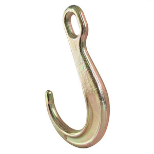 G70 8&quot; Zinc Plated J-<strong>hook</strong> Without <strong>Chain</strong> Safety Forged <strong>Towing</strong> J <strong>Hook</strong> for Truck or Car Rigging - Product Image 2
