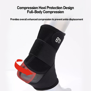 <strong>Ankle</strong> Support <strong>Brace</strong> with SBR Massage Pad for Shock Absorption Pressure Relief Compression Sleeve - Product Image 2