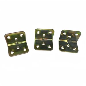 Support d'angle en L à 90 degrés en acier zingué, connecteur d'étagère de meuble, accessoire de quincaillerie DJM 3527 durable - Product Image 1