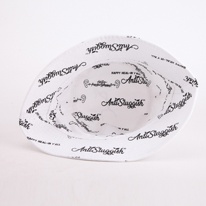 <span class=keywords><strong>Chapeau</strong></span> <span class=keywords><strong>Bob</strong></span> Tendance 2026 Imprimé Lettres Graffiti Style Hip Hop Décontracté <span class=keywords><strong>Chapeau</strong></span> de Soleil Réversible en Coton Doux Pliable Vente en Gros - Product Image 5