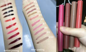 Tinta Labbra Idratante Peel Off con Acido Ialuronico e Vitamina E, Impermeabile, Lunga Durata 12 Ore, Matita Labbra Peel Off - Product Image 6