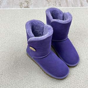 <span class=keywords><strong>Bottes</strong></span> de neige en cuir véritable pour femmes, taille grande, à boucle en bois mi-mollet, modèle 5803, antidérapantes, semelle EVA, chaudes - Product Image 6