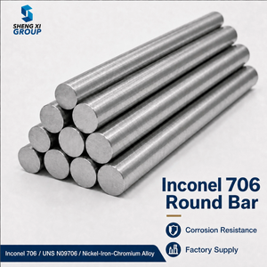 Barra, Varilla, Lámina, Tubería, Tira y Alambre de Aleación de Níquel Inconel 706 N09706 de Baja Expansión y Alta Resistencia para Componentes de Turbinas - Product Image 1
