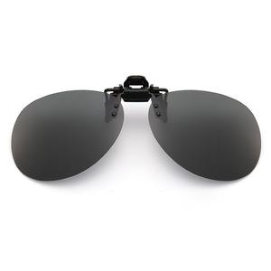 Lunettes de soleil polarisées à clipser unisexe style aviateur, verres TAC 1.56, protection UV, anti-radiation, pour la conduite - Product Image 3