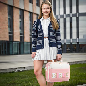 Sac de rangement personnalisé pour livre de prières, housse multifonction anti-poussière pour grand livre, pochette organisatrice pour carnet - Product Image 3