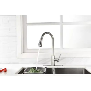 Современный керамический кухонный кран с одной ручкой - Product Image 5